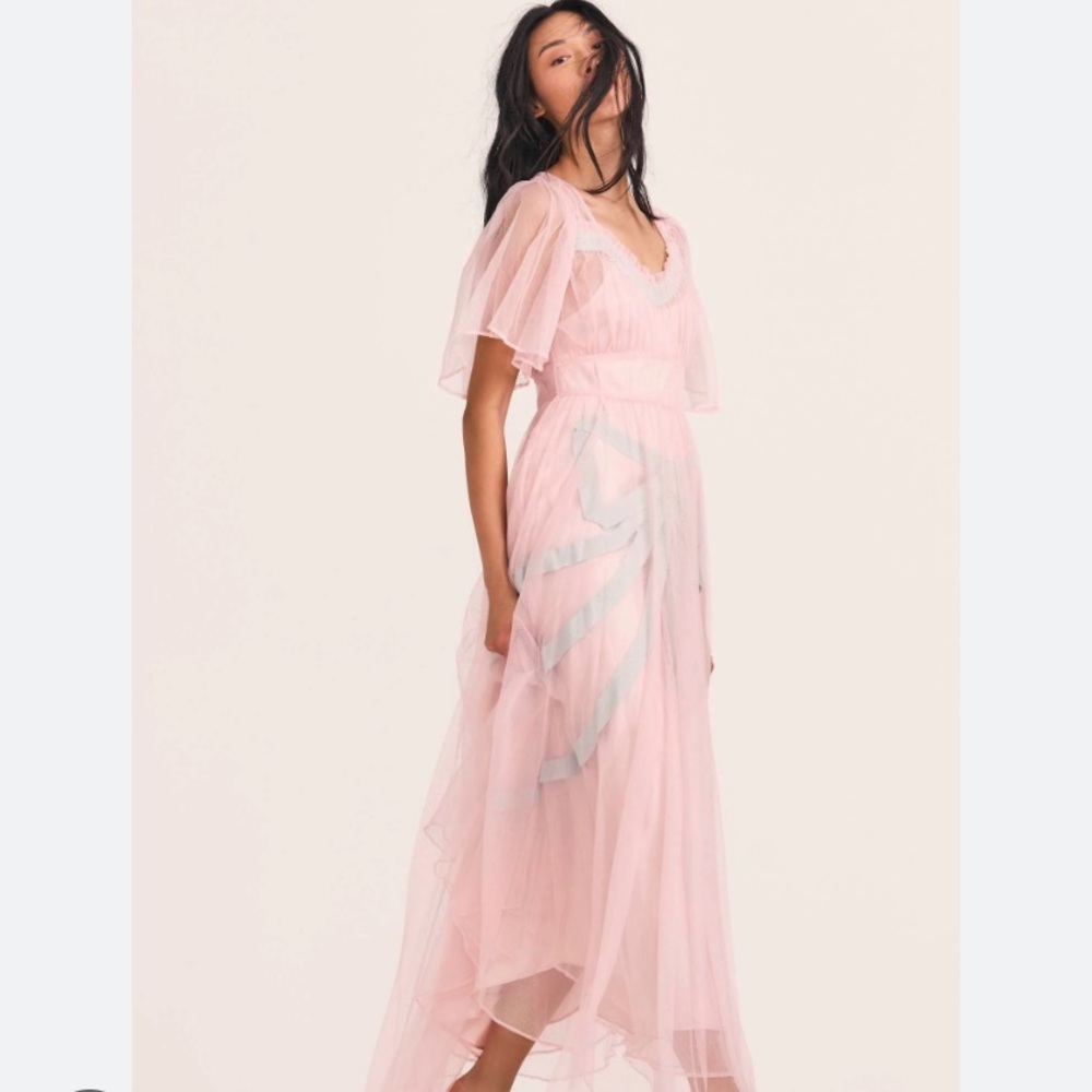 Loveshackfancy Hensley gown 2 - Picture 4 of 6